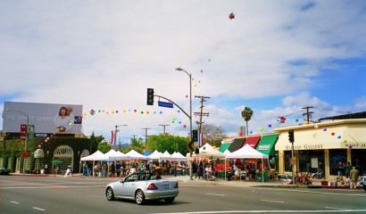 Melrose Place Farmer's Market, West Hollywood Los Angeles Melrose Place Farmer's Market, West Hollywood Los Angeles