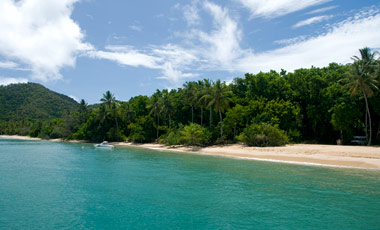 Dunk Island, vy från bryggan