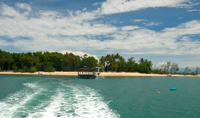 Lämnar Dunk Island
