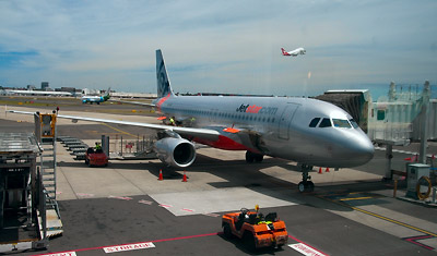 Jetstar flyg på Sydney flygplats