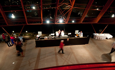Inne i Sydney Opera House