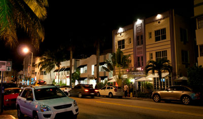 Collins Avenue, utanför Chesterfield Hotel, Miami