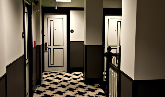 Hallway at Hotel Frank, Personality hotels, in San Francisco