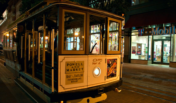 Spårvagn i San Francisco