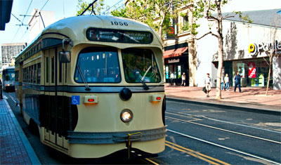 Spårvagn i San Francisco
