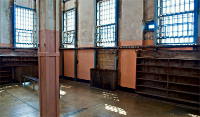 Bibliotek på Alcatraz, San Francisco