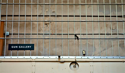 Gun Gallery, Alcatraz, San Francisco