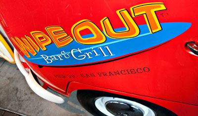 Whipe out to go, vid Pier 39, San Francisco