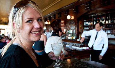 Anki på The Bueana Vista , San Francisco