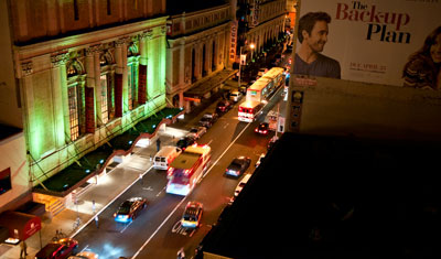 Utsikt från vårt hotellfönster, San Francisco