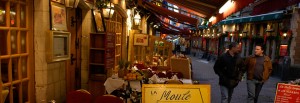 Bryssel restauranggata, Belgien