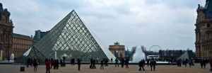 Louvren i Paris, France