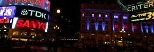 London kväll, England
