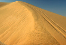 Sand dunes of Qatar