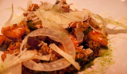 Byggotto, en isländsk Risotto på Restaurang Uno, Reykjavik Byggotto, en isländsk Risotto på Restaurang Uno, Reykjavik