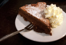 Choklad dessert, Restaurang Solon Reykjavik