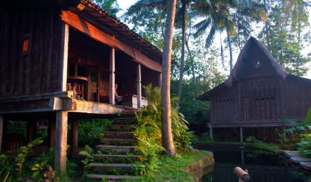 Sen eftermiddag vid Padi House, Bambu Indah Ubud