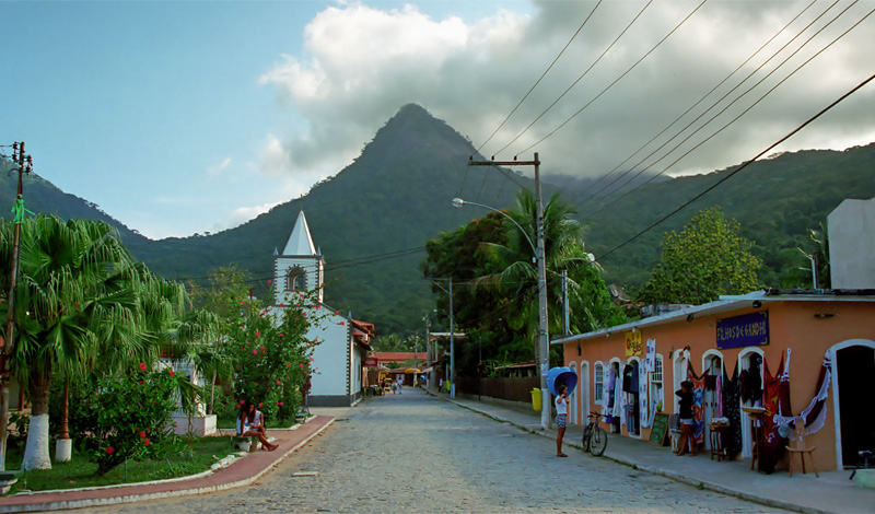 Vila do Abraão, Ilha Grande Brasilien