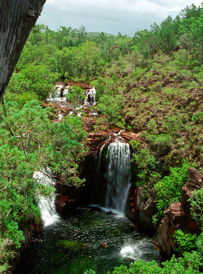 Shady Creek i Litchfield National Park