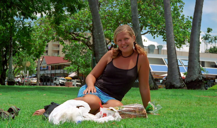 Anki på Cairns picknick