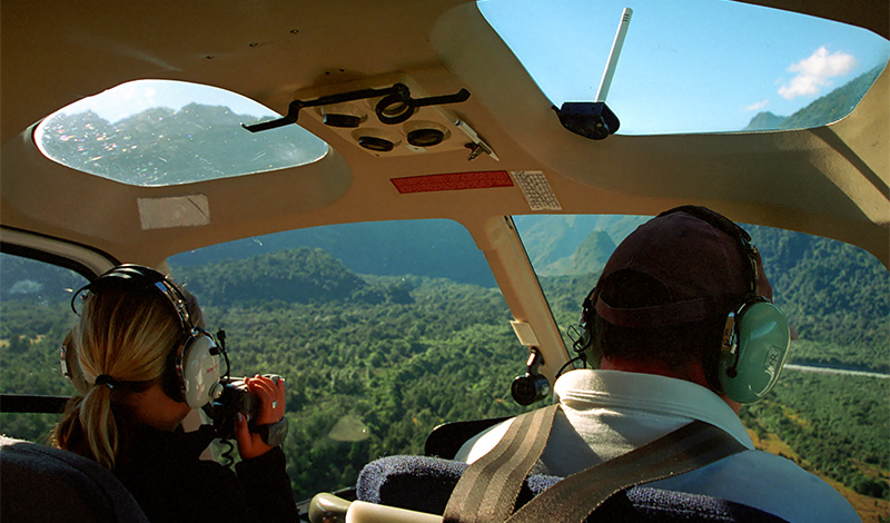 Helikoptertur upp till Fox Glaciär, Fox Glacier Guiding