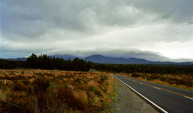 På väg till Tongariro På väg till Tongariro