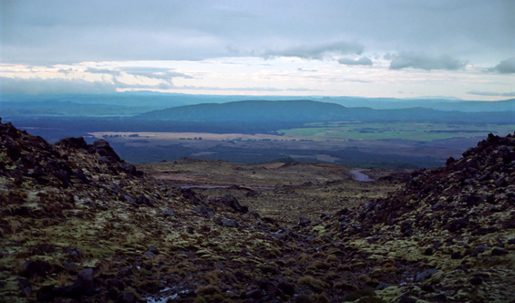 På väg till Tongariro På väg till Tongariro