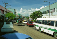 Center of town Nadi, Fiji