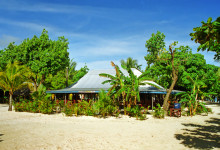 Huvudbyggnad, Tanu Beach Fales, Samoa