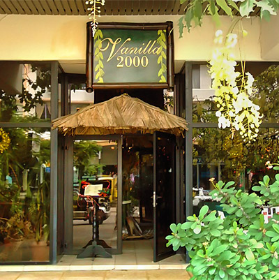 Vanilla Restaurang på Independence Avenue i Victoria