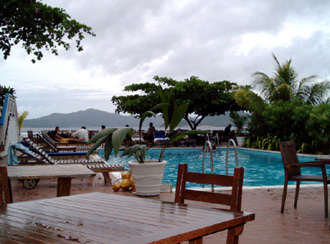 regn över la digue