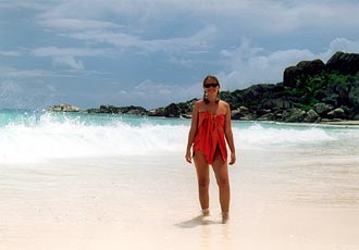 Anki på Grand Anse
