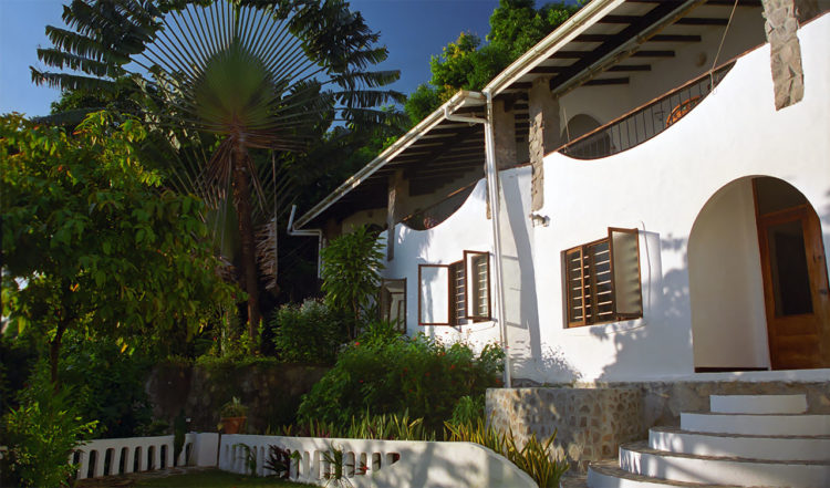  Chalype Guesthouse entré, Mahe