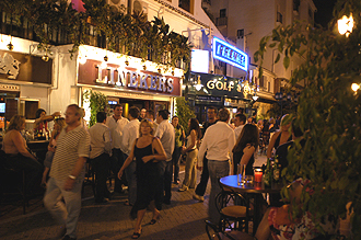 Puerto Banus pubstråk
