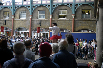 Uppträdande vid Covent Garden