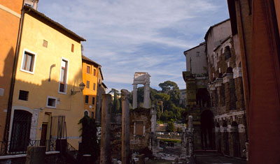 Corinthian columns, Theatre of Marcellus