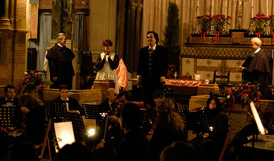 Föreställning i kyrka