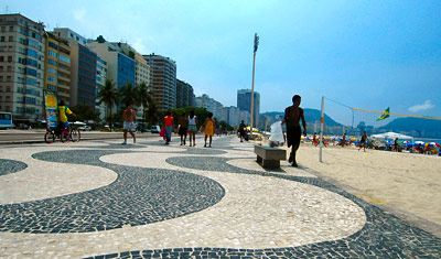 Copacabana strandpromenad