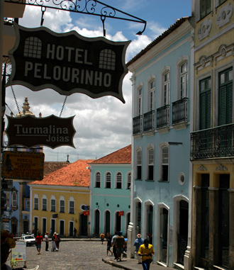 Gatan utanför Hotel Pelourinho