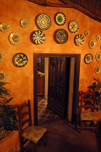 Inne på restaurang La Choza