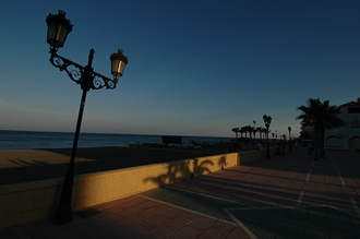 Strandpromenaden i Sabenillas