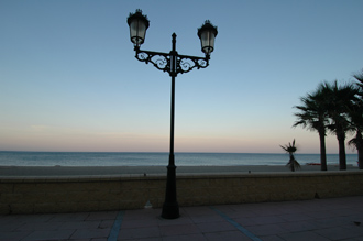 Strandpromenaden i Sabenillas