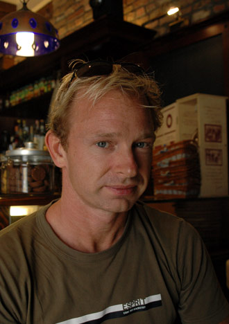 Lasse på Osteria Vecio Forner på Campo San Vio