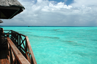 Vy över havet ifrån vår altan