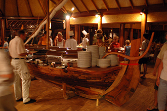 Restaurangens servering