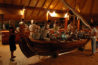 Restaurangens servering