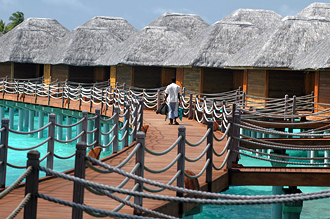 Varje boende har en roomboy som städar två gånger om dagen.