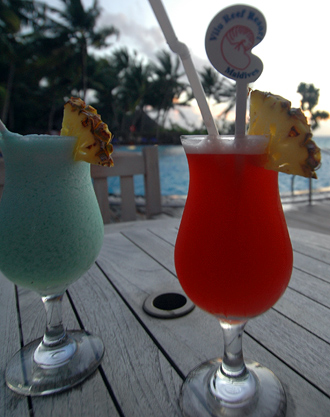 En Blue Maldives och en Sweet Lips