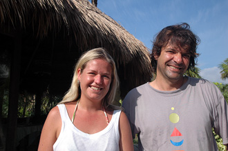Anki och ägaren Carlos
