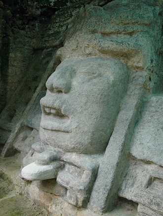 Mask Temple i Lamanai